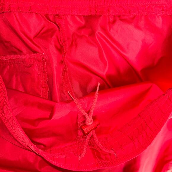 Vintage Medium Teton Woolrich Men's Pull-On High Performance Rain Pants Red - Picture 5 of 8